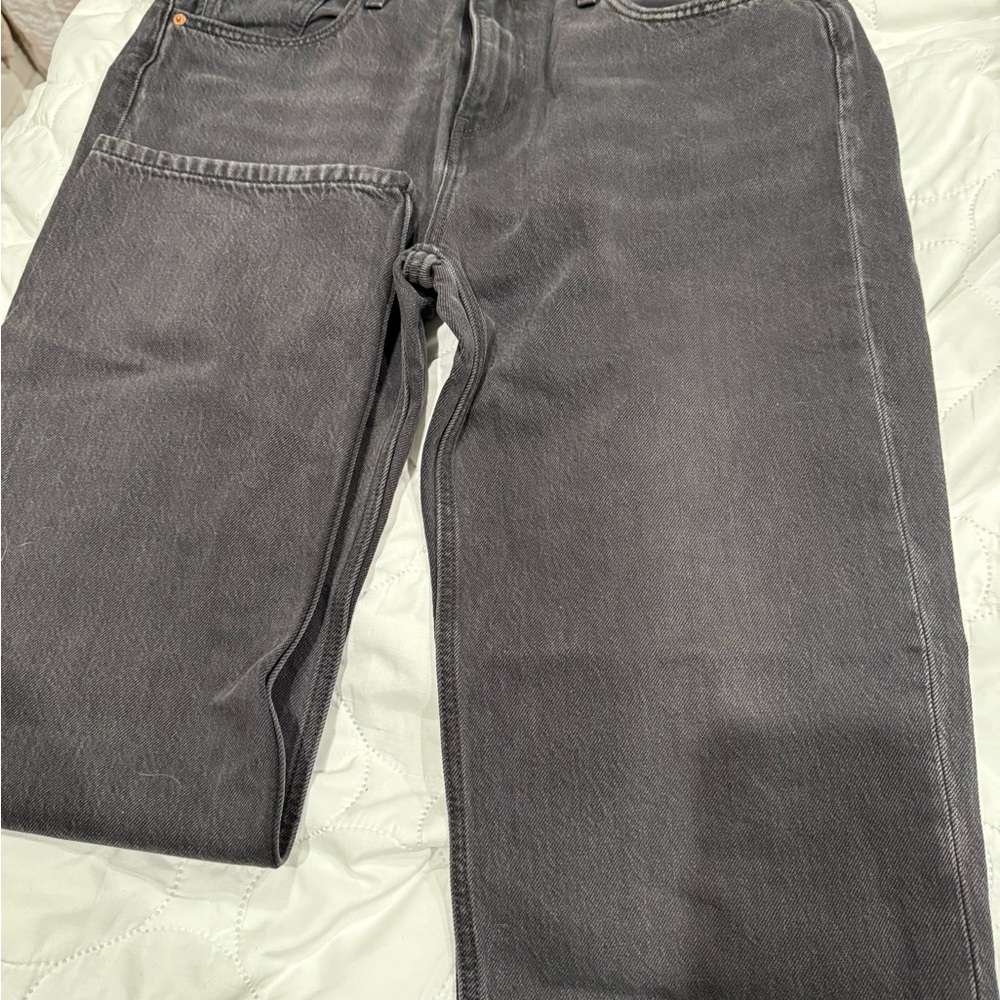 Levi's Men's Dark Gray Relaxed Jeans
